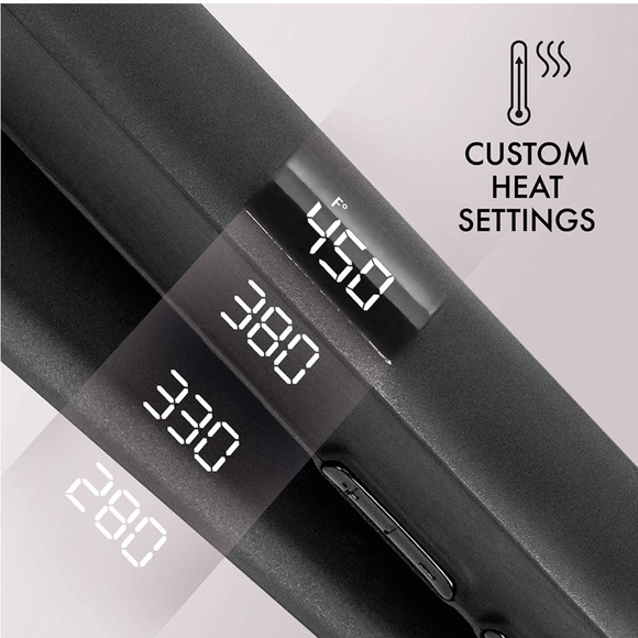 Hot Tools Pro Signature Ceramic + Tourmaline Flat Iron, 1 Inch - Picture 3 of 7